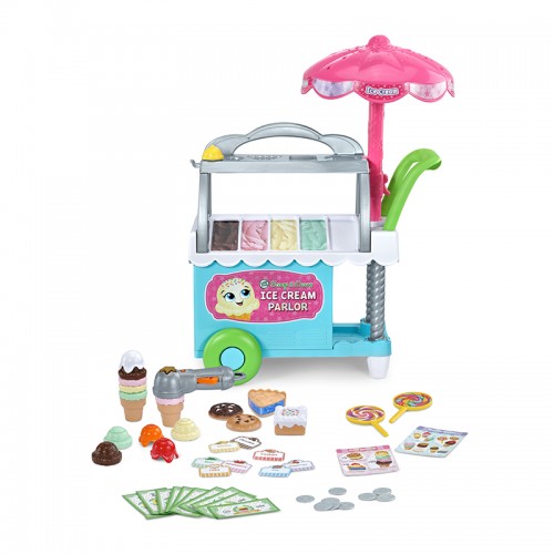 LeapFrog Scoop & Learn Ice Cream Parlor | Ice Cream Cart | Ice Cream Shop | Role Play ice Cream Toy | 3 years+